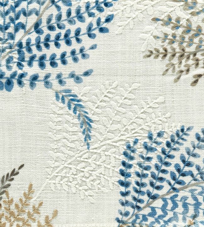 Irio Fabric by Clarke & Clarke Ink