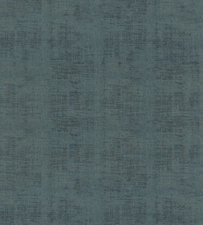 Irisor Wallpaper by Casamance Teal Blue/Dore
