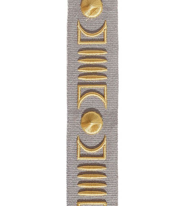Isadore Embroidered Braid 45mm Trimming by Houles 9910