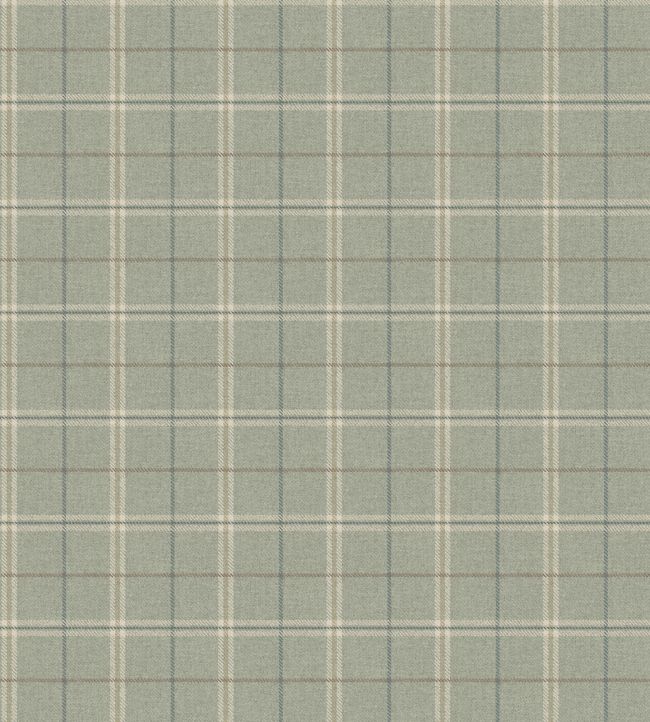 Islay Wallpaper by Mulberry Home Aqua
