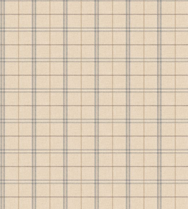 Islay Wallpaper by Mulberry Home Soft Blue