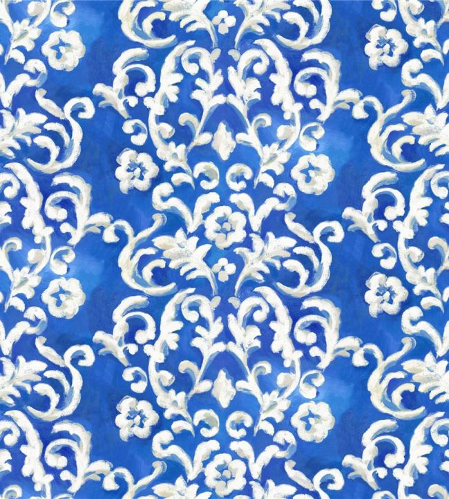 Isolotto Fabric by Designers Guild Cobalt