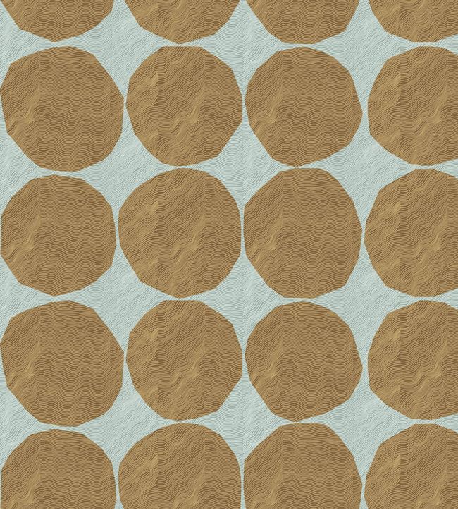 Isot Kivet Nakki Wallpaper by Marimekko Brown