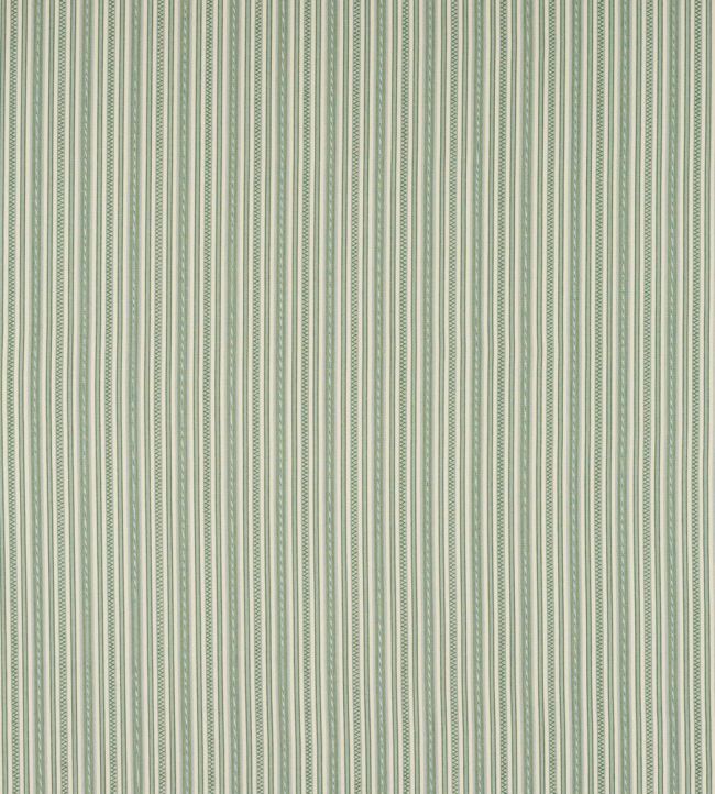 Ivo Stripe Fabric by Jane Churchill Aqua/Green
