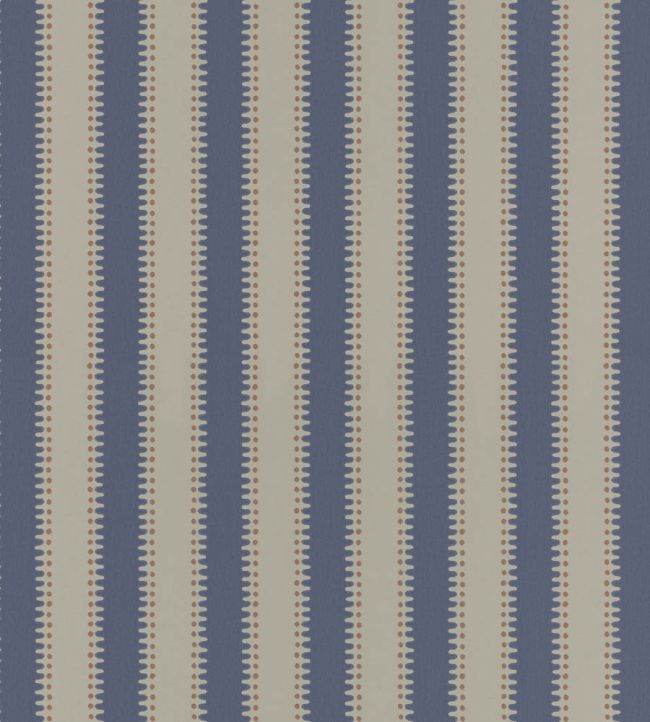 Jagged Stripe Wallpaper by Langelid Von Bromssen Denim