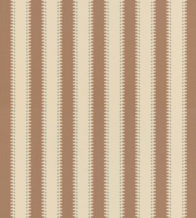 Jagged Stripe Wallpaper by Langelid Von Bromssen Powder Tan