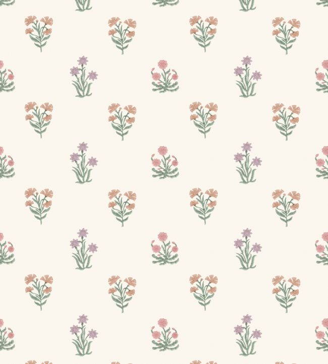 Jaipur Flower Wallpaper by DADO 03 Jadeite