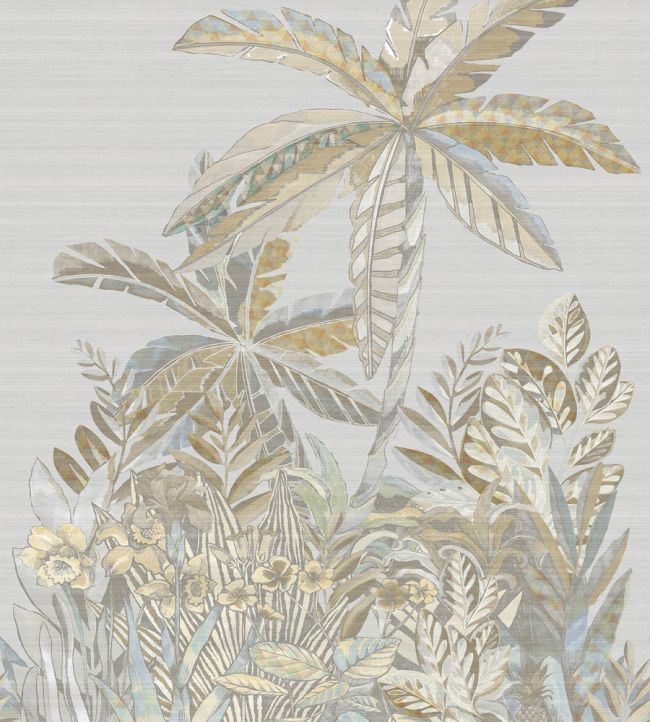 Jaipur Garden Mural by Jannelli&Volpi Grey