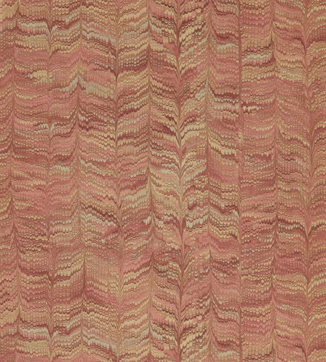 Jaipur Plain Wallpaper by Zoffany Venetian Red