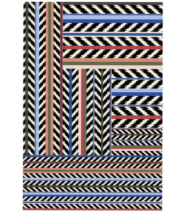 Christian Lacroix Jaipur Stripe rug Azur RUGCL0357 Azur