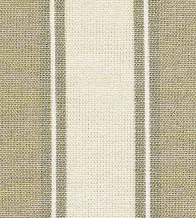 Jaipur Stripe Fabric by JORO Linen/Ivory