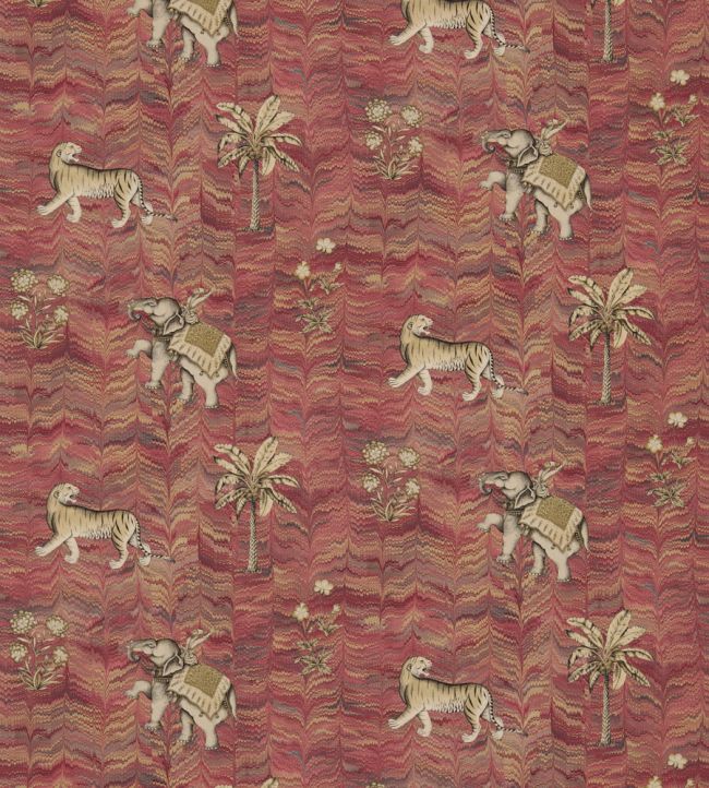 Jaipur Fabric by Zoffany Red