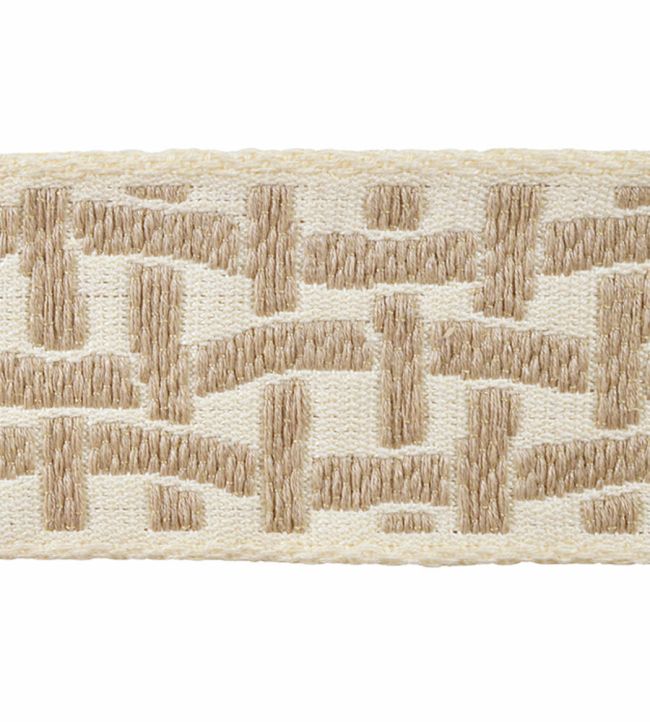 Jakarta Jacquard Braid 80mm Trimming by Houles Roseau