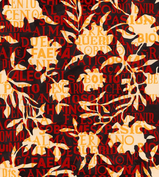 Jaleo Wallpaper by Tres Tintas Mazarine