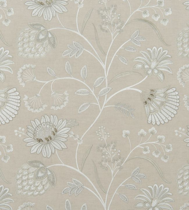Siam Linen Fabric by James Hare Natural