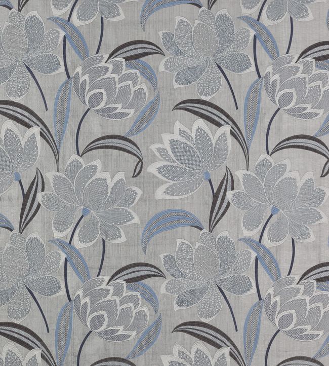 Zelda Fabric by Jane Churchill Blue
