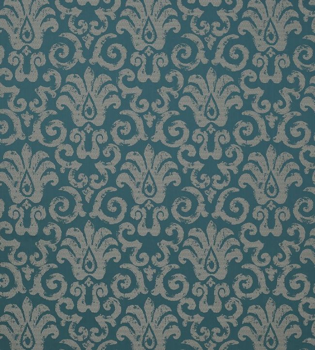 Casini Fabric by Jane Churchill Teal
