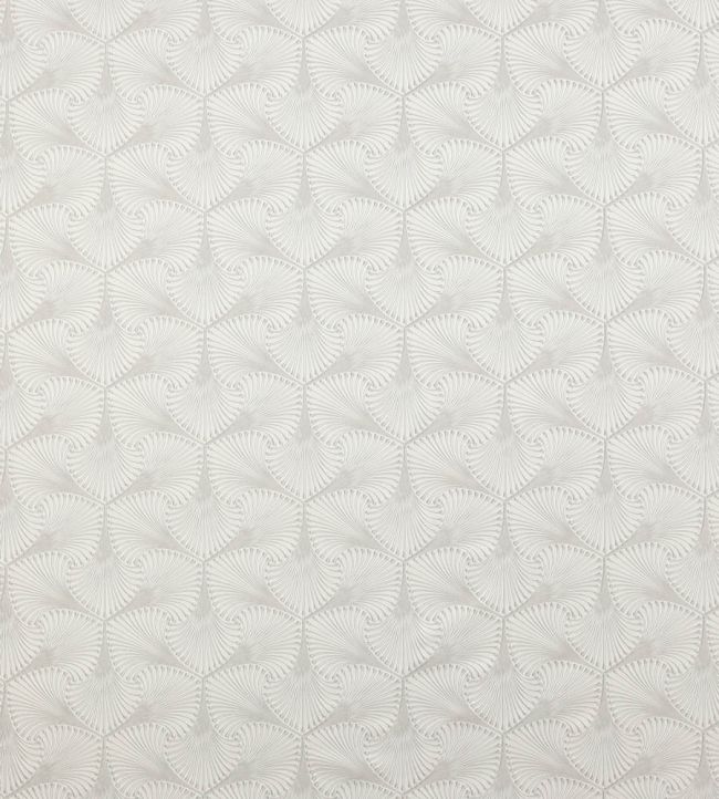 Estella Fabric by Jane Churchill Silver