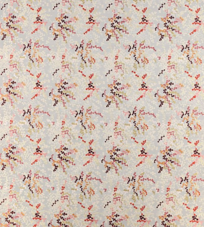 Cecily Fabric by Jane Churchill Red/Ochre