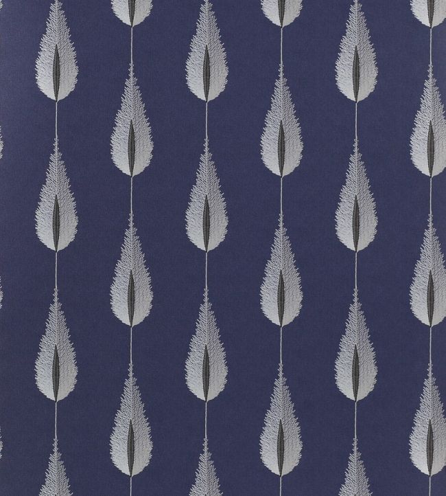 Plato Wallpaper by Jane Churchill Midnight