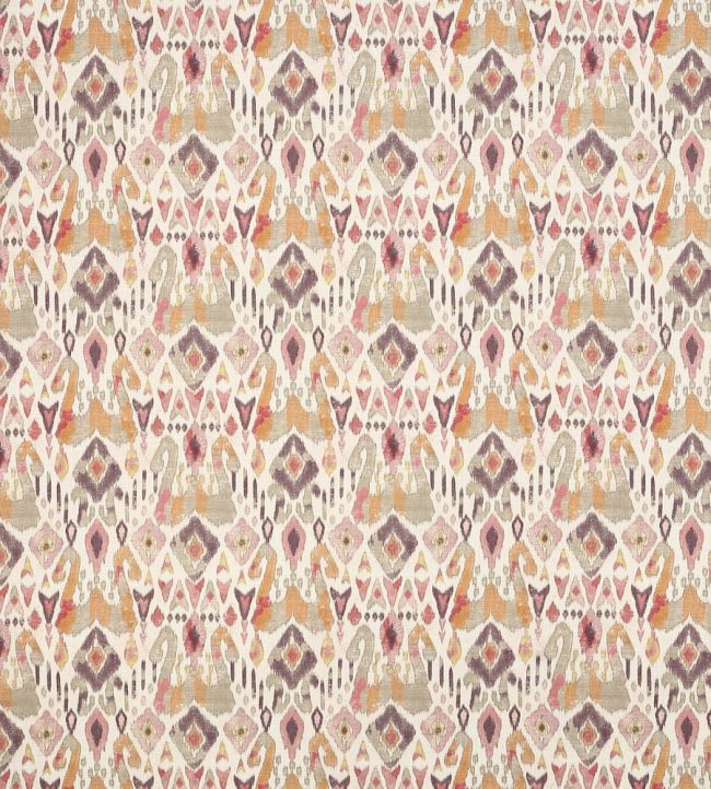 Jaru Fabric by Jane Churchill Red/Pink