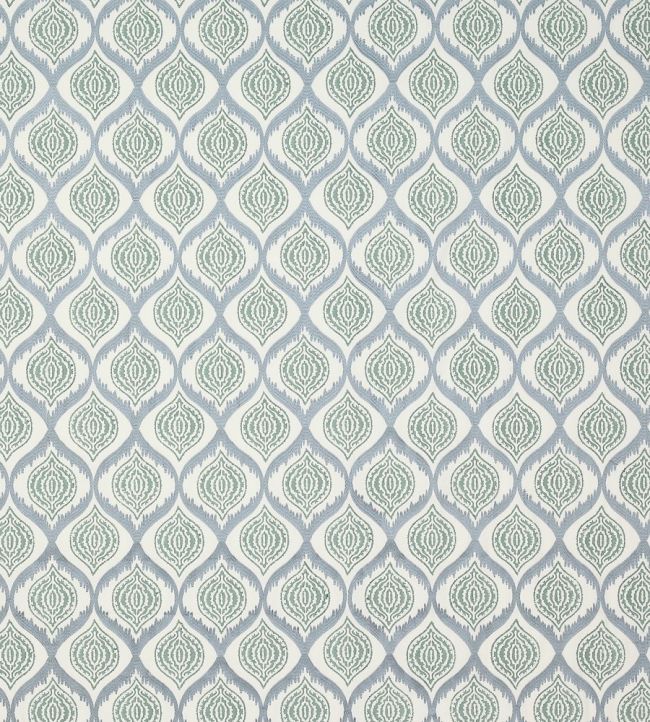 Avani Fabric by Jane Churchill Aqua/Blue