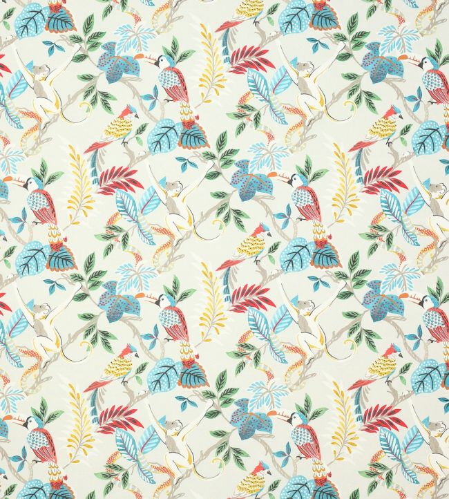 Indira Fabric by Jane Churchill Multi