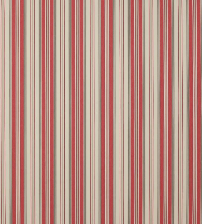 Hopwell Stripe Fabric by Jane Churchill Red