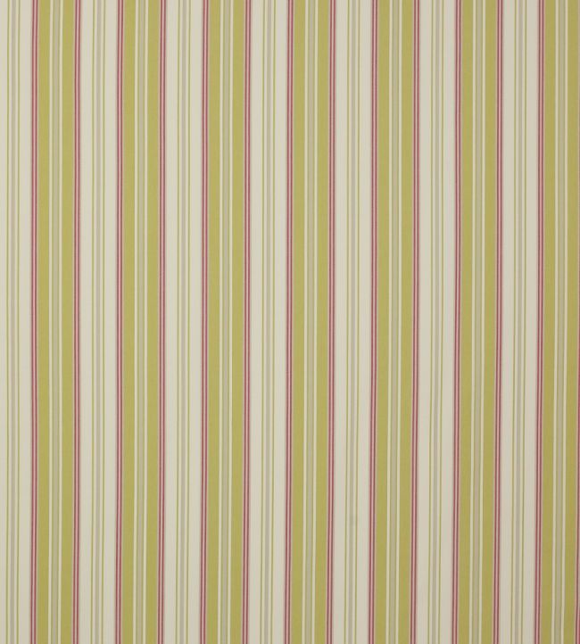 Hopwell Stripe Fabric by Jane Churchill Leaf/Pink