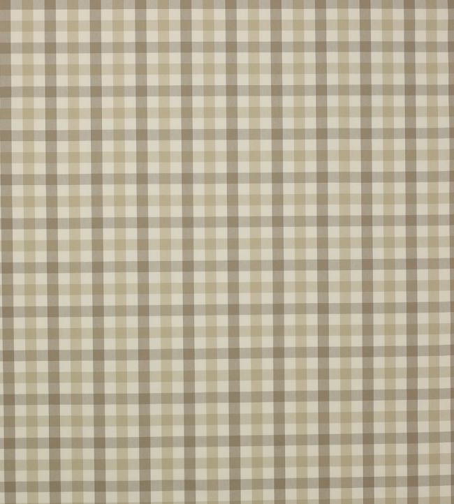 Kali Check Fabric by Jane Churchill Beige