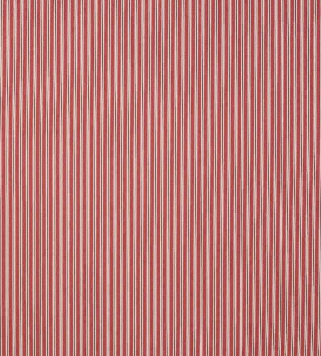 Linhope Stripe Fabric by Jane Churchill Red