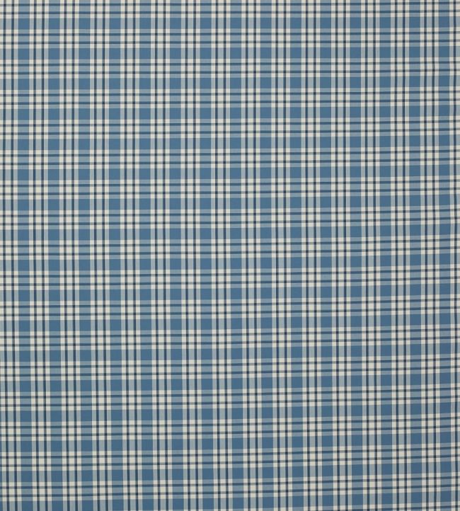 Talla Check Fabric by Jane Churchill Navy