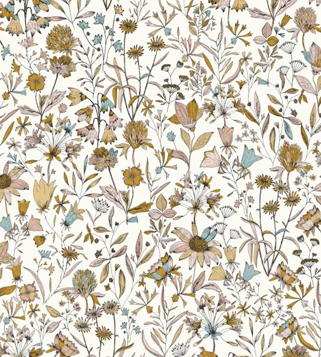 Jardin De Giverny Wallpaper by Caselio Multicouleurs