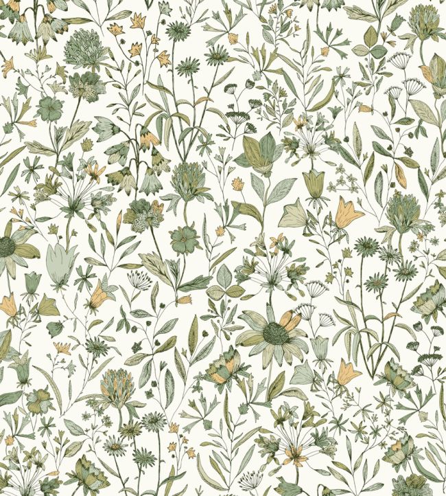 Jardin De Giverny Wallpaper by Caselio Verts