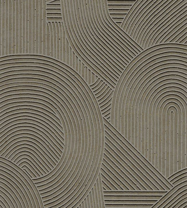 Jardin Des Pierres Wallpaper by Casadeco Vert Taiga