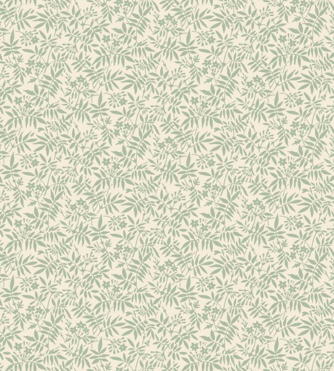 Jasmine Wallpaper by Farrow & Ball White Tie / Whirlybird