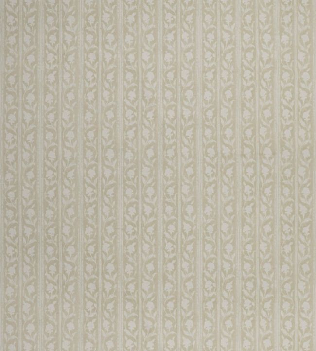 Jasmine Stripe Fabric by Jim Thompson No.9 Paper White