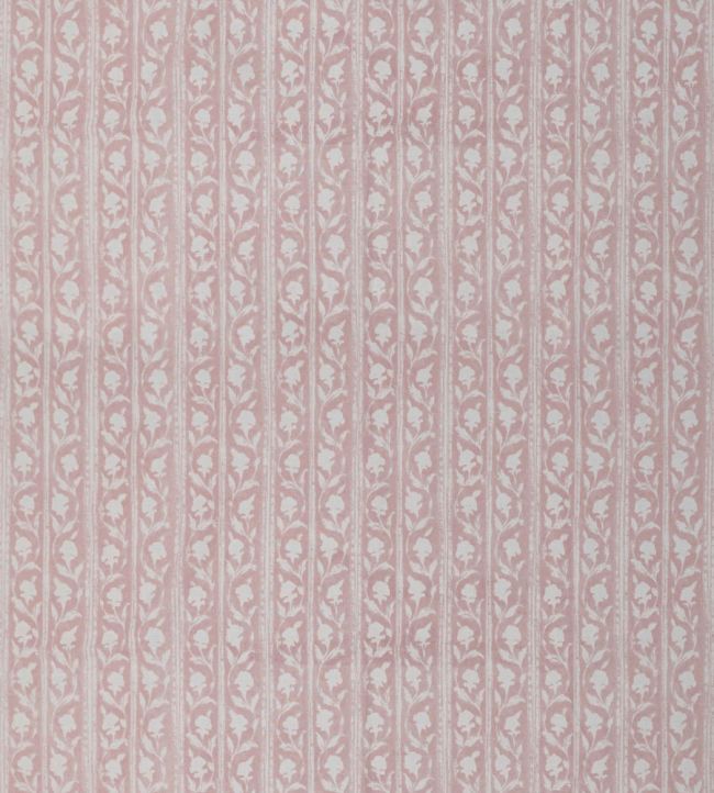 Jasmine Stripe Fabric by Jim Thompson No.9 Rose