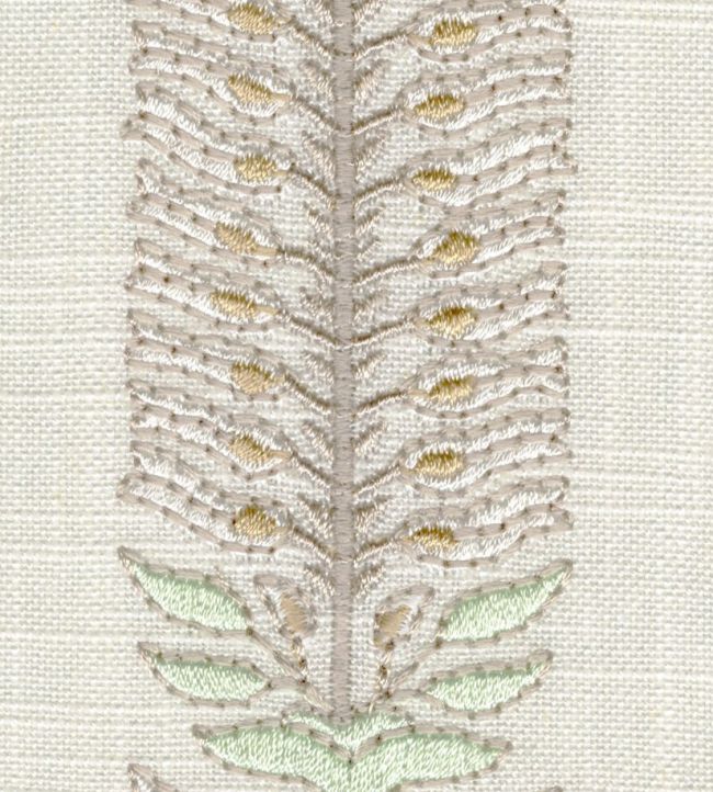Jasmine Stripe Fabric by JORO Silver