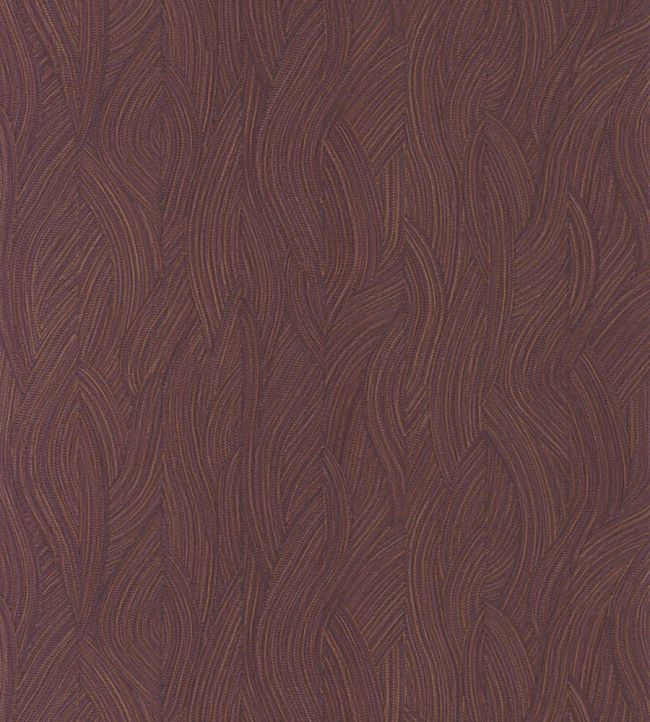 Jassine Wallpaper by Casamance Prune