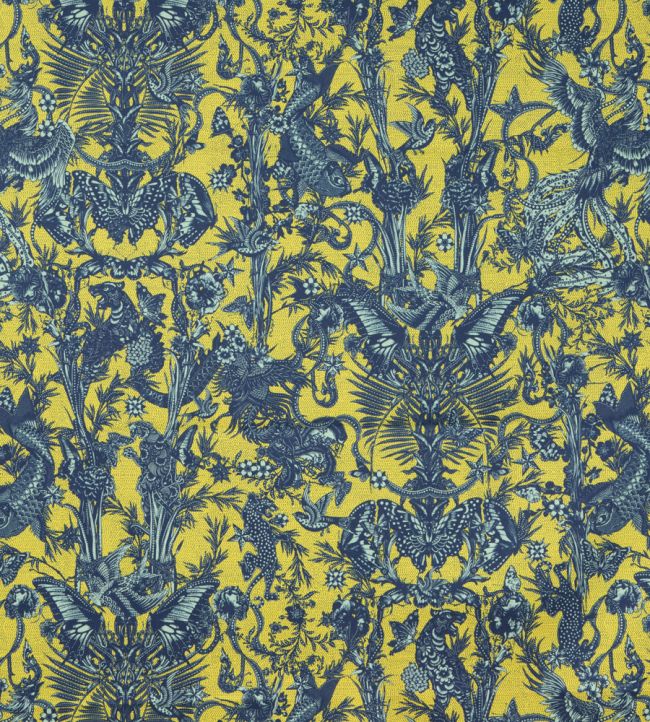 Javanaise Fabric by Jean Paul Gaultier Limoncello