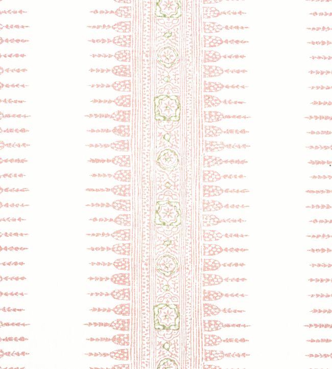 Javanese Stripe Fabric by Anna French Blush