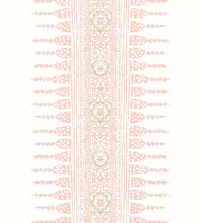 Javanese Stripe Wallpaper by Anna French Blush