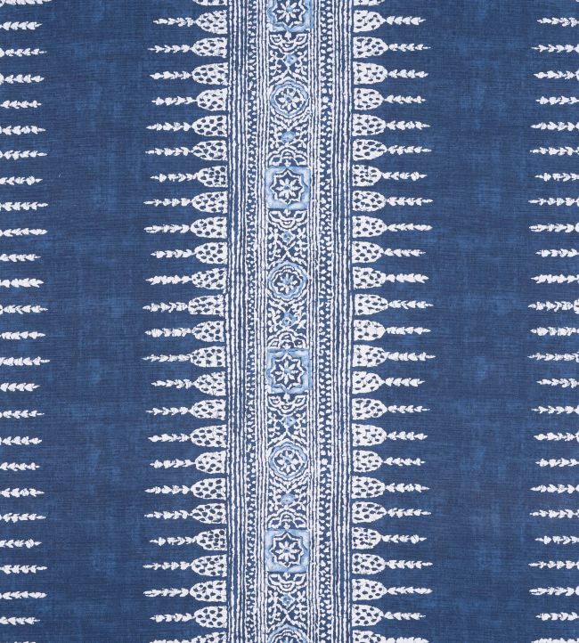 Javanese Stripe Fabric by Anna French Navy