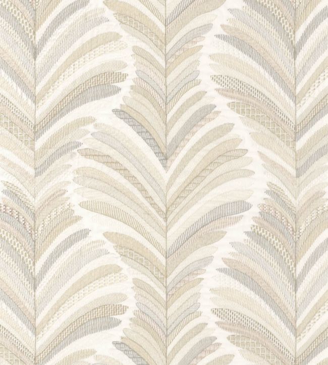 Je T'aime Fabric by Camengo Nacre