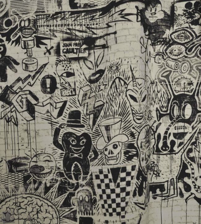 Street Fabric by Jean Paul Gaultier Graphite