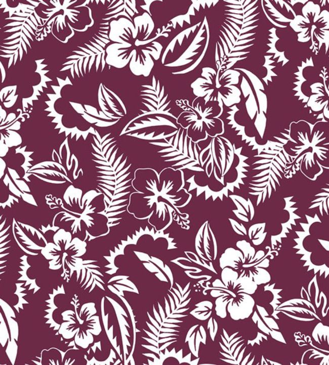 Jamaique Wallpaper by Jean Paul Gaultier Fuchsia