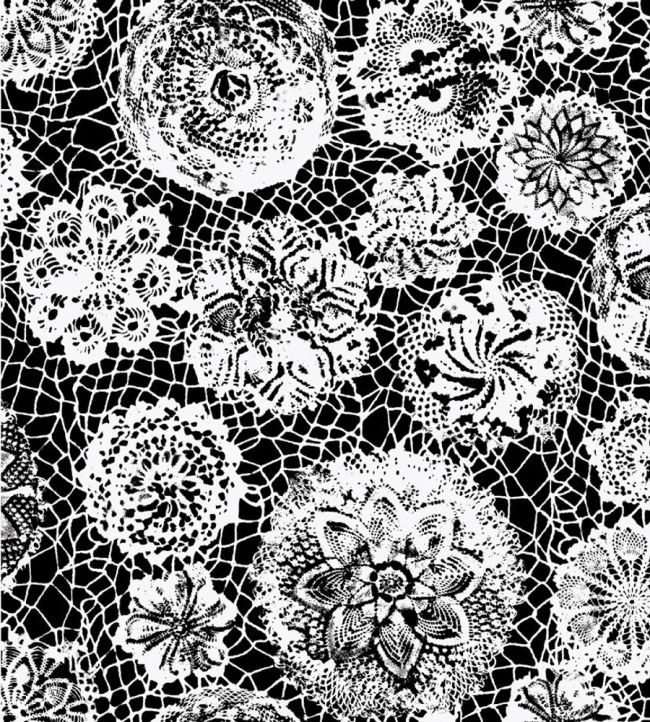 Punto Madama Wallpaper by Jean Paul Gaultier Noir