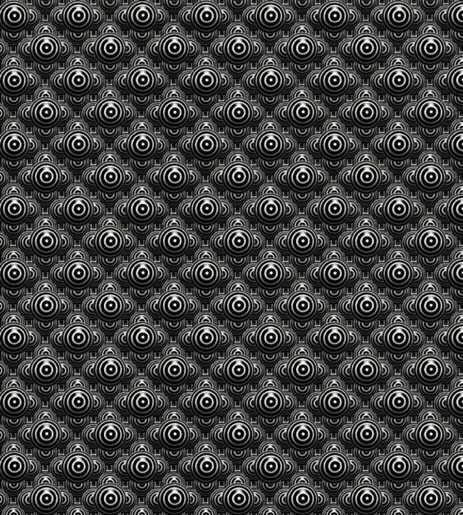 Spirale Wallpaper by Jean Paul Gaultier Noir