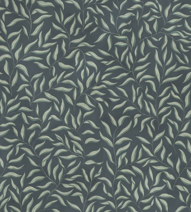 Jennie Wallpaper by Sandberg Classic Blue